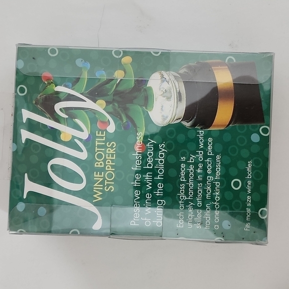 NIB Jolly wine bottle stoppers - Picture 2 of 4